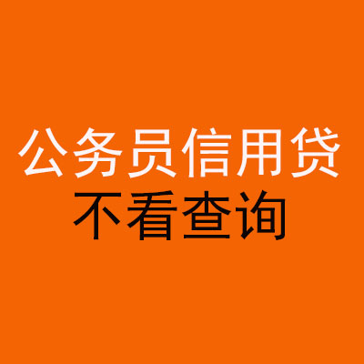 贵定公务员信用贷款